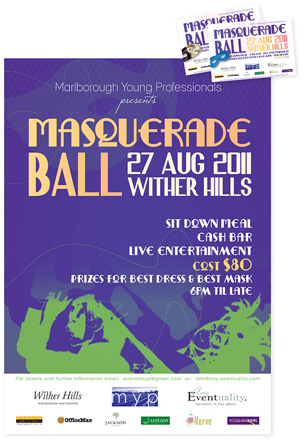 Poster Design / Masquerade Ball