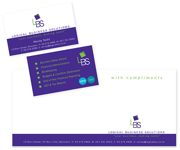Logo and Stationery Design / Logical Business Solutions