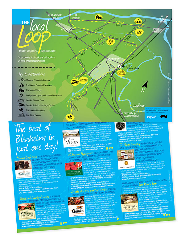 Blenheim Local Loop Map Design